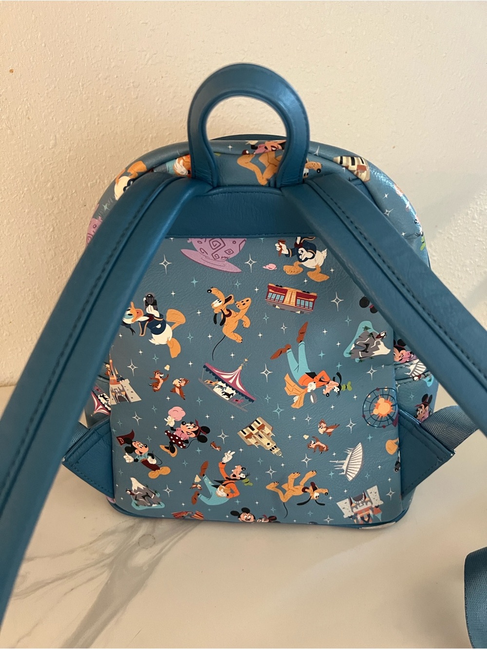 Disney Parks Loungefly Disneyland Resort Icons Mini Backpack 2020 - Picture 2 of 6